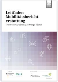 Cover Broschüre Leitfaden Mobilitätsberichterstattung