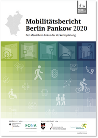 Cover Broschüre Mobilitätsbericht Pankow